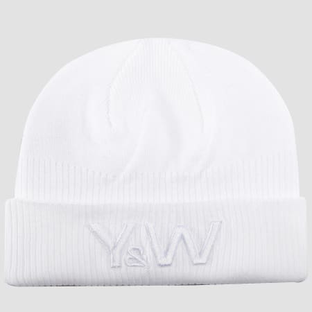 Y et W - Bonnet Logo Blanc